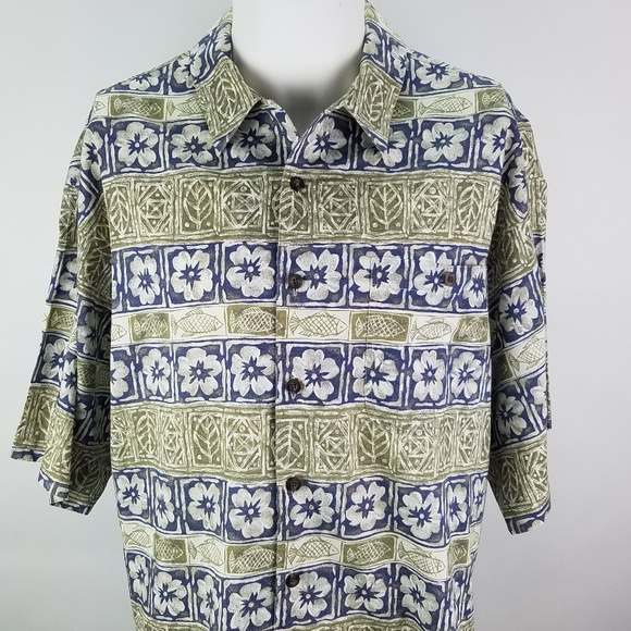 Woolrich Other - Men's Woolrich Floral Pattern Short Sleeve Shirt